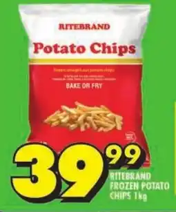 Shoprite Ritebrand frozen potato chips offer