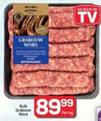 Pick n Pay Hypermarket Bulk Grabouw Wors offer