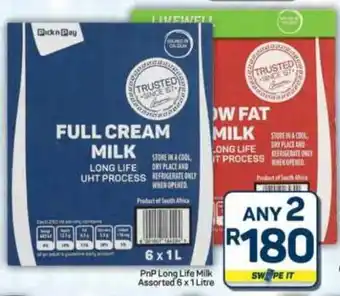 Pick n Pay Hypermarket PnP Long Life Milk Assorted offer