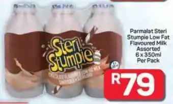 Pick n Pay Hypermarket Parmalat Steri Stumpie Low Fat Flavoured Milk Assorted offer