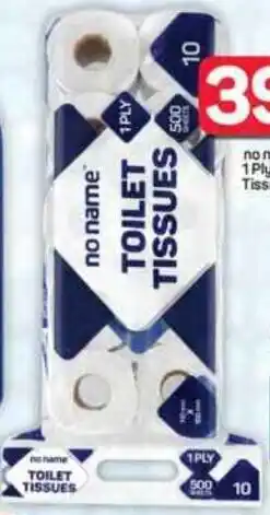 Pick n Pay Hypermarket no name 1 Ply Toilet Tissue offer