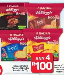 Pick n Pay Hypermarket Kellogg's Instant Flavoured Noodles Assorted offer