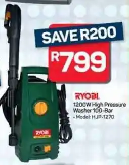 Pick n Pay Hypermarket RYOBI 1200W High Pressure Washer 100-Bar offer
