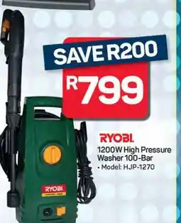 Pick n Pay Hypermarket RYOBI 1200W High Pressure Washer offer