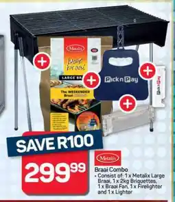 Pick n Pay Hypermarket Braai Combo offer