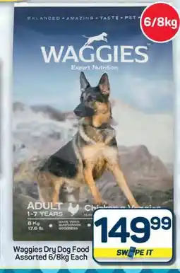Pick n Pay Hypermarket Waggies Dry Dog Food offer
