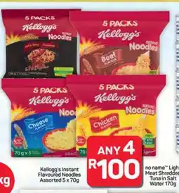 Pick n Pay Hypermarket Kellogg's Instant Flavoured Noodles Assorted 5 x 70g offer