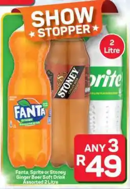 Pick n Pay Hypermarket Fanta, Sprite or Stoney Ginger Beer Soft Drink offer