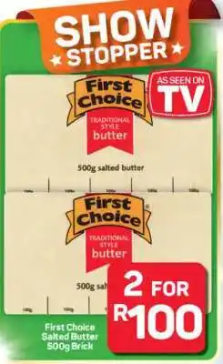 Pick n Pay Hypermarket First Choice Salted Butter offer