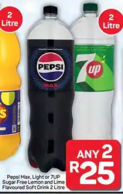 Pick n Pay Hypermarket Pepsi Max, Light or 7UP offer