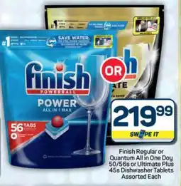 Pick n Pay Hypermarket Finish Dishwasher Tablets offer