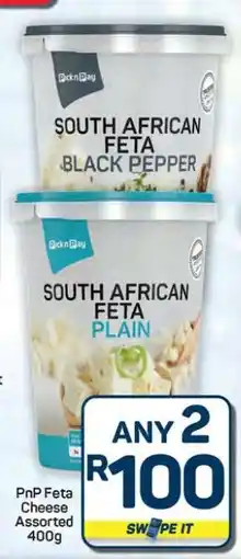 Pick n Pay Hypermarket PnP Feta Cheese Assorted 400g offer