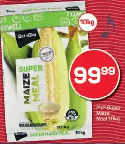 Pick n Pay PnP Super Maize Meal 10kg offer