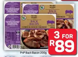 Pick n Pay Hypermarket PnP Back Bacon 200g offer