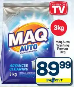 Pick n Pay Hypermarket MAQ Auto Washing Powder 3kg offer