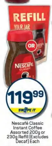 Pick n Pay Nescafé Classic Instant Coffee offer