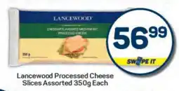 Pick n Pay Lancewood Processed Cheese Slices Assorted 350g Each offer