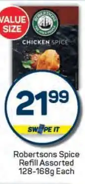 Pick n Pay Robertsons Spice Refill Assorted offer