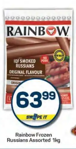 Pick n Pay Rainbow Frozen Russians Assorted 1kg offer