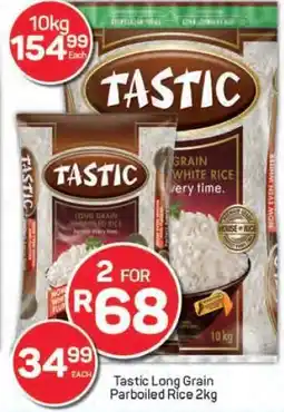 Pick n Pay Tastic Long Grain Parboiled Rice-2kg offer