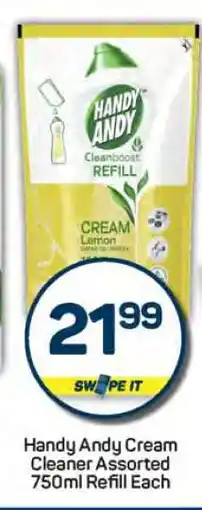 Pick n Pay Handy Andy Cream Cleaner Assorted offer