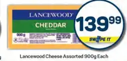 Pick n Pay Lancewood Cheese Assorted 900g offer