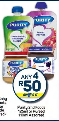 Pick n Pay Purity 2nd Foods offer