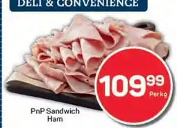 Pick n Pay PnP Sandwich Ham offer