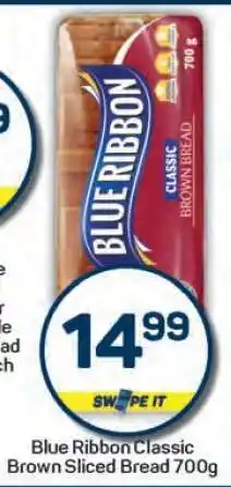 Pick n Pay Blue Ribbon Classic Brown Sliced Bread 700g offer
