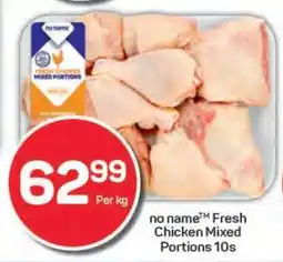 Pick n Pay no name Fresh Chicken Mixed Portions 10s offer