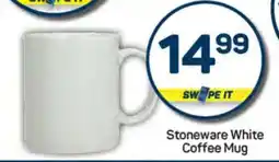 Pick n Pay Stoneware White Coffee Mug offer