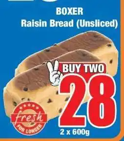 Boxer BOXER Raisin Bread (Unsliced) offer