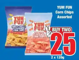 Boxer YUM FUN Corn Chips Assorted offer