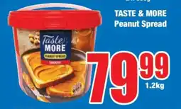 Boxer TASTE & MORE Peanut Spread offer