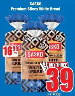 Boxer Sasko Premium Slices White Bread offer