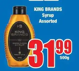 Boxer KING BRANDS Syrup Assorted offer