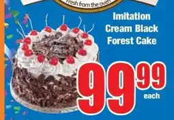Boxer Imitation Cream Black Forest Cake offer