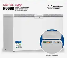 OK Furniture Defy White Chest Freezer offer