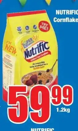 Boxer NUTRIFIC Cornflakes offer