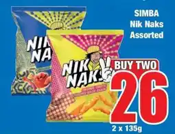 Boxer SIMBA Nik Naks Assorted offer