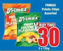 Boxer FRIMAX Potato Chips Assorted offer