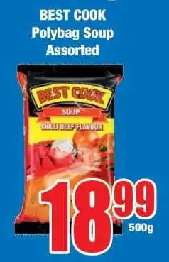 Boxer BEST COOK Polybag Soup Assorted offer