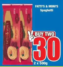 Boxer FATTI'S & MONI'S Spaghetti offer