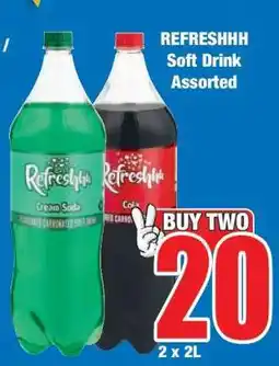 Boxer REFRESHHH Soft Drink Assorted offer