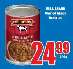 Boxer BULL BRAND Curried Mince Assorted offer
