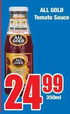 Boxer ALL GOLD Tomato Sauce offer