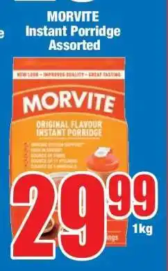 Boxer MORVITE Instant Porridge Assorted offer