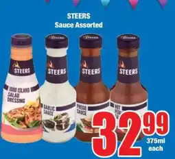 Boxer Steers Sauce Assorted offer