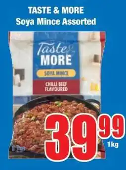 Boxer TASTE & MORE Soya Mince Assorted offer