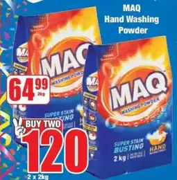 Boxer MAQ Hand Washing Powder offer